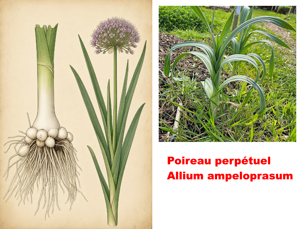Allium ampeloprasum : le géant méconnu de la famille des aulx