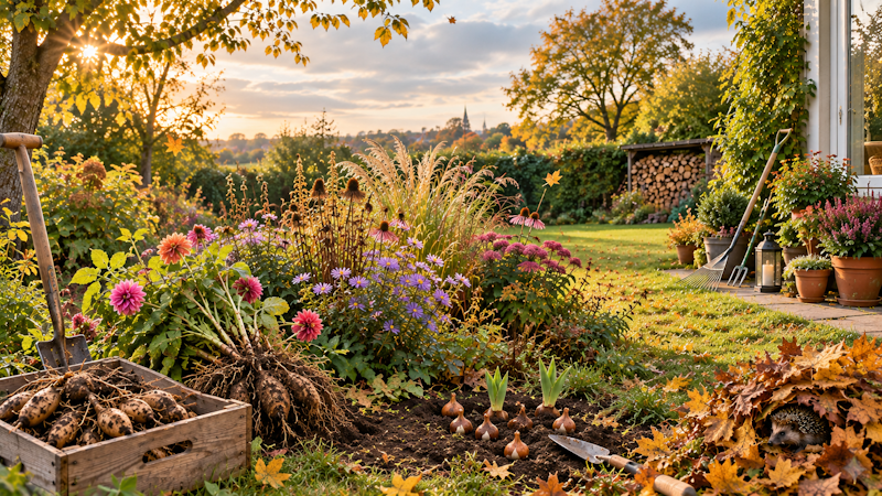 Octobre au jardin : les travaux du mois avant les premières gelées
